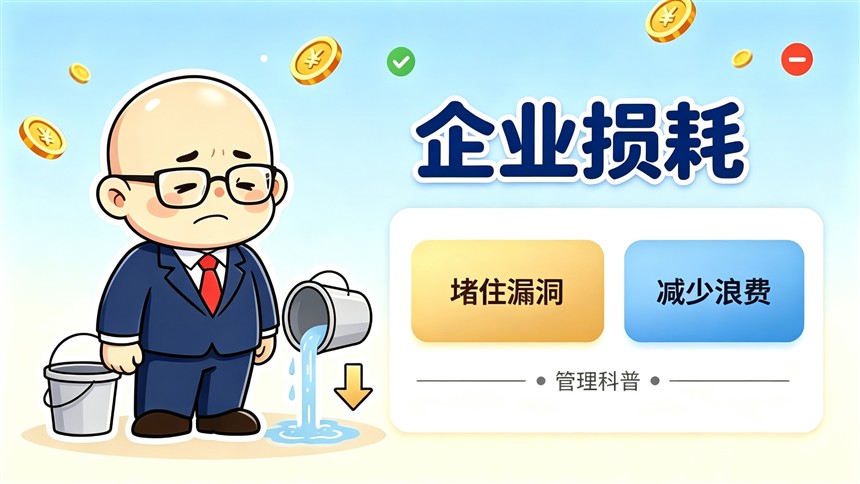 老板三问：你的企业，在"看不见的地方"损耗有多少？