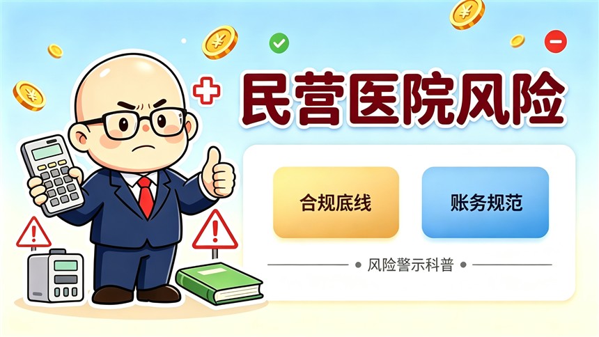 民营医院最常见的5大财税风险，你中了几个？