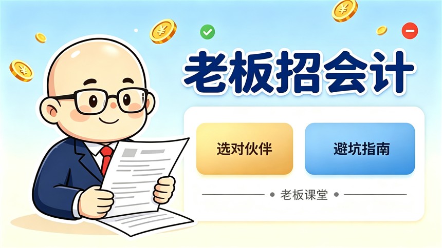老板招不到会计，会计却找不到工作